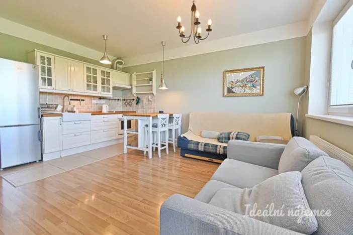 Pronájem bytu 2+kk, Brno - Žebětín, Říčanská, 47 m2