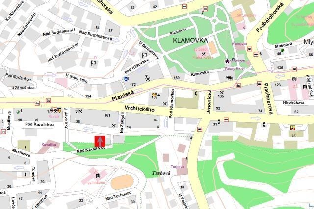 Pronájem garážového stání, Praha - Košíře, Pod Kavalírkou, 10 m2