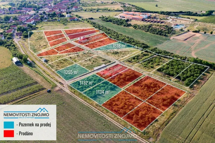 Prodej pozemku pro bydlení, Havraníky, 1132 m2