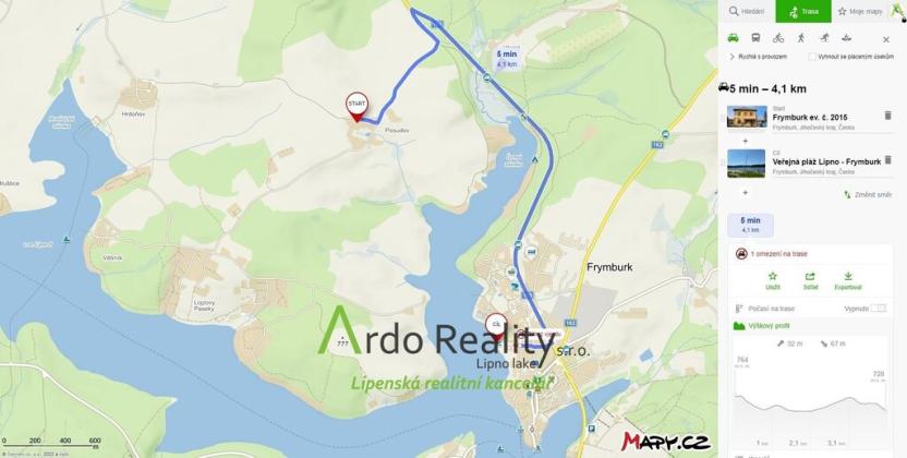 Prodej chalupy, Frymburk, 304 m2