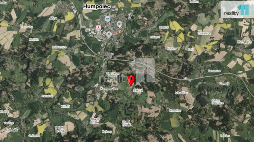 Prodej pozemku pro bydlení, Bystrá, 1143 m2