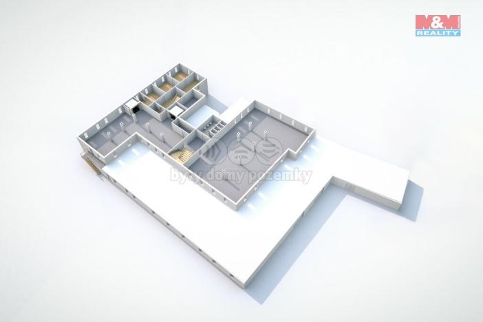 Prodej skladu, Jílové, Teplická, 3160 m2