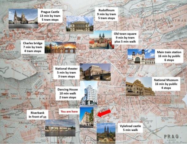 Pronájem bytu 4+kk, Praha - Nové Město, Na hrobci, 177 m2