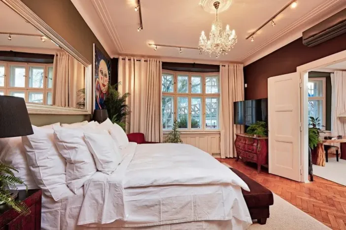 Pronájem bytu 4+kk, Praha - Nové Město, Na hrobci, 177 m2