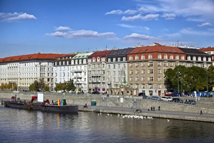 Pronájem bytu 4+kk, Praha - Nové Město, Na hrobci, 177 m2