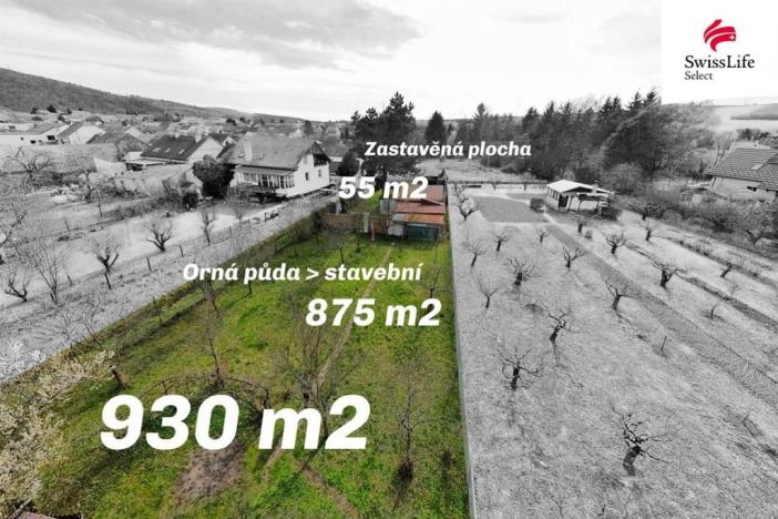 Prodej pozemku pro bydlení, Tetčice, 930 m2