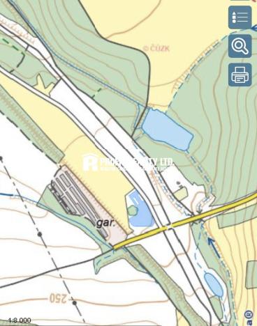 Prodej pozemku pro komerční výstavbu, Bílina, 6190 m2