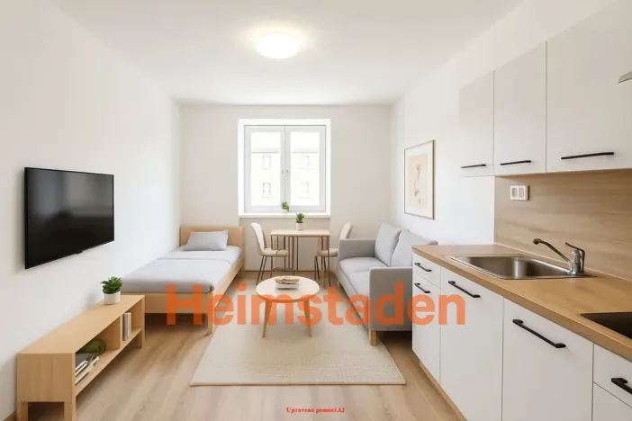 Pronájem bytu 1+kk, Havířov - Město, Hlavní třída, 21 m2