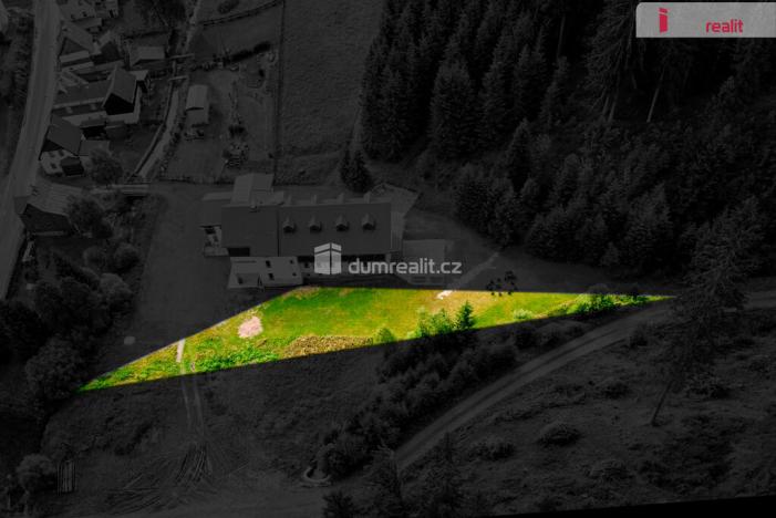 Prodej zahrady, Potůčky, 760 m2