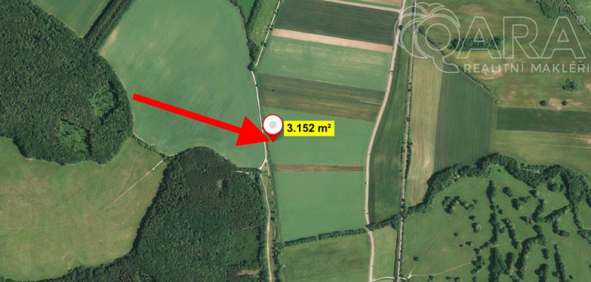 Prodej podílu 1/2 zemědělské půdy, Javorník, 3152 m2