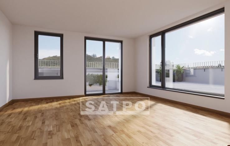 Prodej bytu 4+kk, Praha - Smíchov, Na Laurové, 137 m2