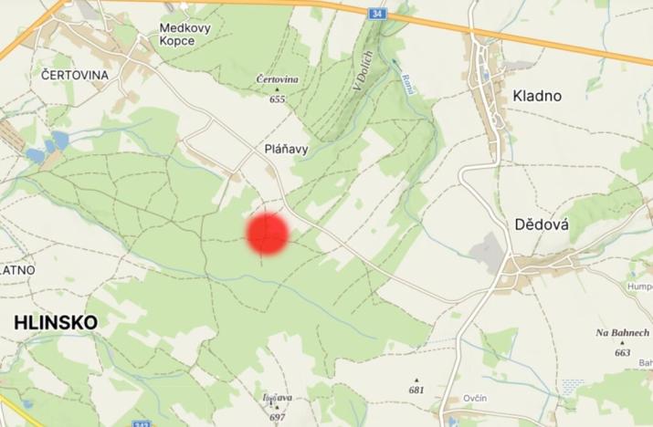 Prodej lesa, Kladno, 19588 m2