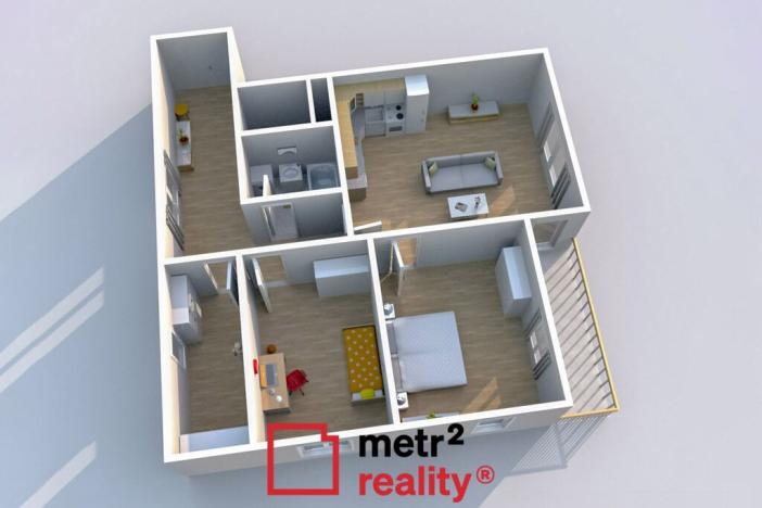 Prodej bytu 3+kk, Litovel, 79 m2