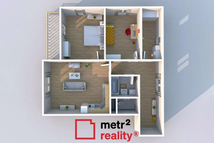 Prodej bytu 3+kk, Litovel, 79 m2