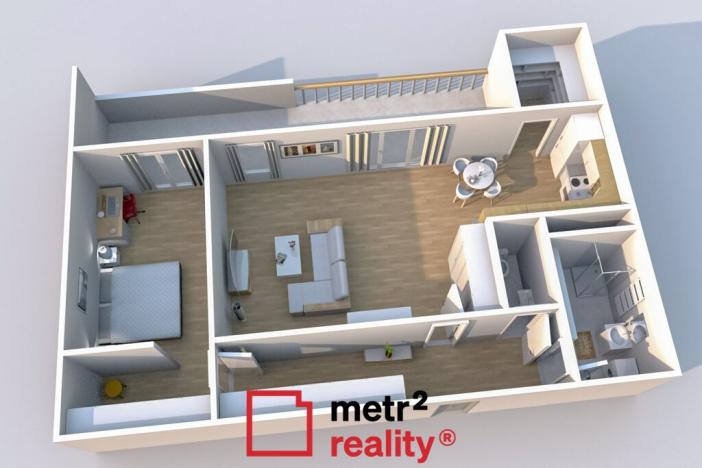 Prodej bytu 2+kk, Litovel, 78 m2