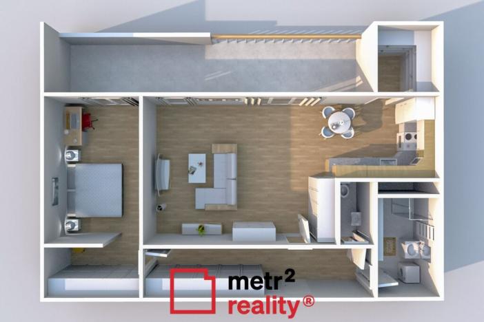 Prodej bytu 2+kk, Litovel, 78 m2