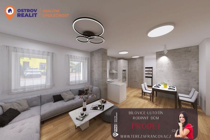 Prodej rodinného domu, Bílovice-Lutotín - Bílovice, 105 m2