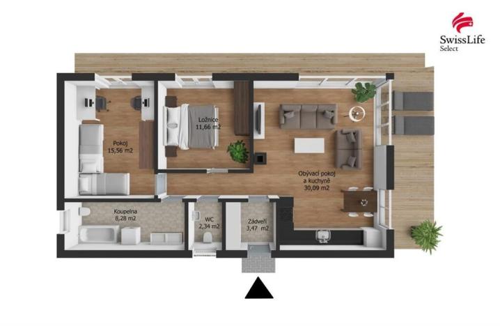 Prodej rodinného domu, Vejprnice, 75 m2