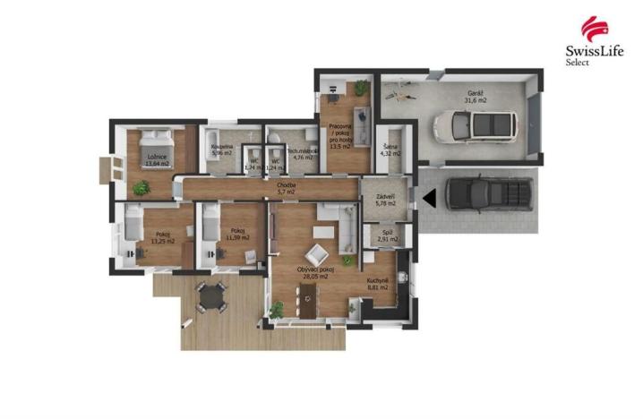 Prodej rodinného domu, Vejprnice, 126 m2