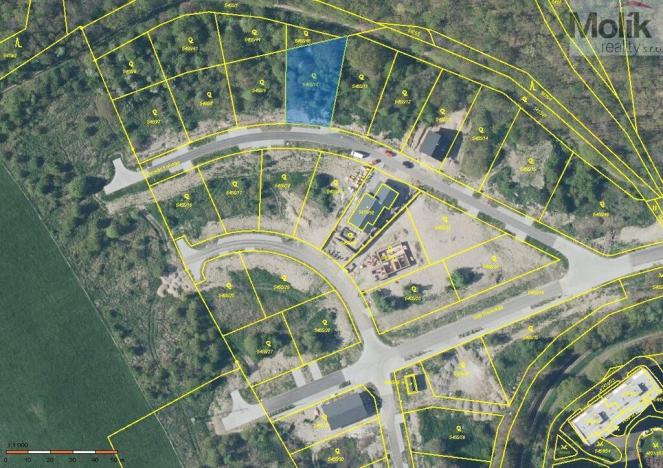 Prodej pozemku pro bydlení, Chomutov, Generála Kutlvašra, 1007 m2