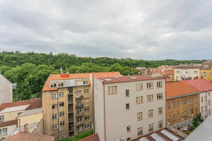 Pronájem bytu 1+kk, Praha - Smíchov, Holečkova, 26 m2