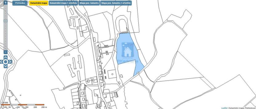 Prodej trvalého travního porostu, Horní Vltavice, 2704 m2