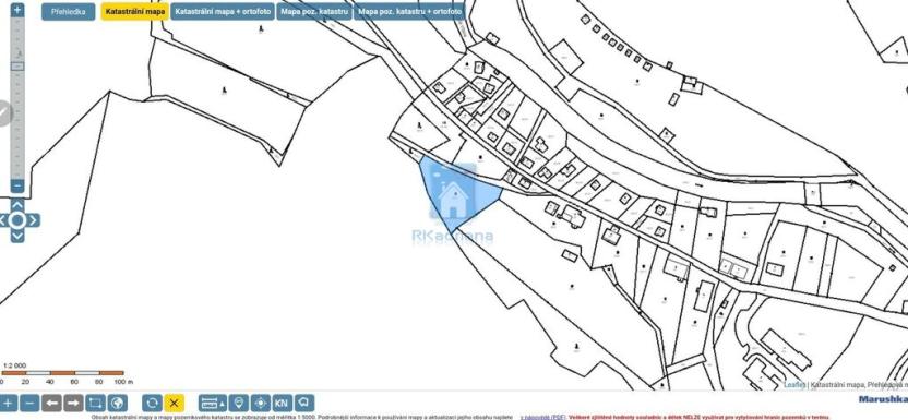 Prodej trvalého travního porostu, Horní Vltavice, 2388 m2