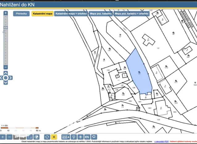 Prodej pozemku pro bydlení, Holčovice, 1316 m2