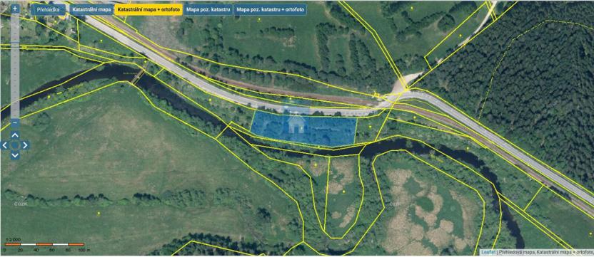 Prodej trvalého travního porostu, Lenora, 3129 m2
