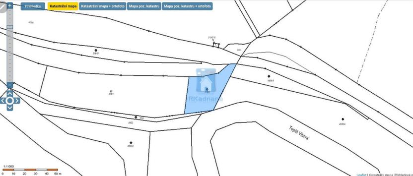 Prodej trvalého travního porostu, Lenora, 3129 m2