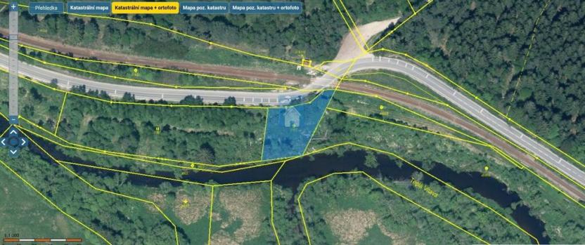 Prodej trvalého travního porostu, Lenora, 1326 m2