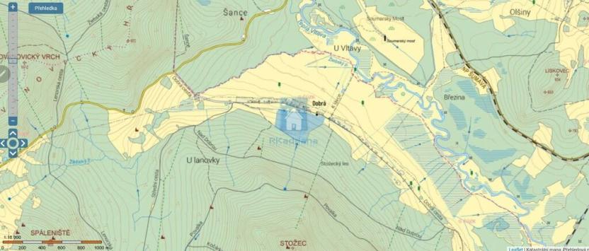 Prodej pozemku, Stožec - České Žleby, 111445 m2