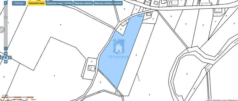 Prodej trvalého travního porostu, Lenora - Houžná, 55813 m2