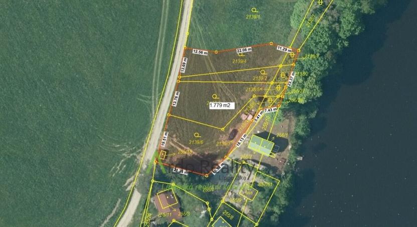 Prodej pozemku pro bydlení, Frymburk, 1779 m2