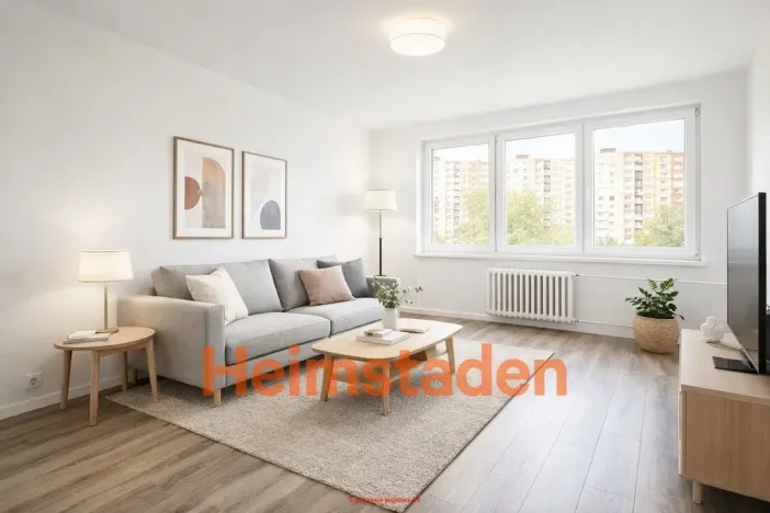 Pronájem bytu 1+1, Ostrava - Výškovice, Srbská, 38 m2