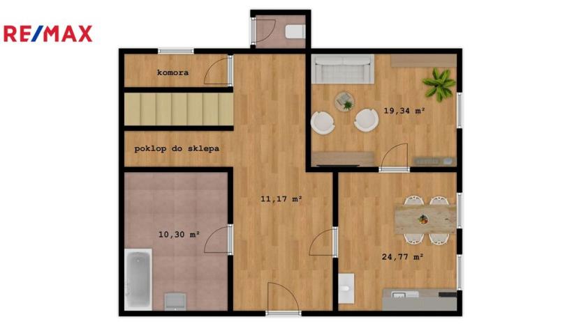 Prodej rodinného domu, Velké Svatoňovice - Markoušovice, 102 m2