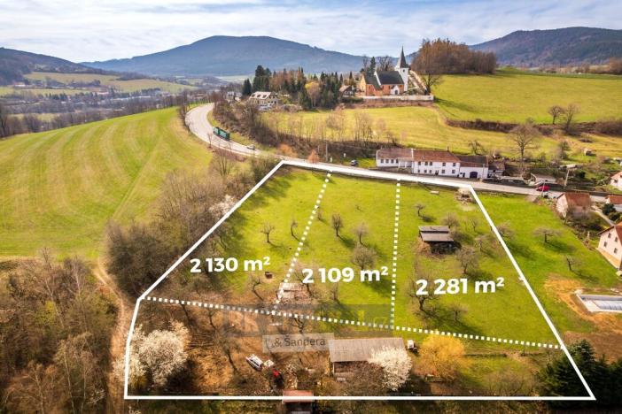 Prodej pozemku pro bydlení, Prachatice - Staré Prachatice, 2282 m2