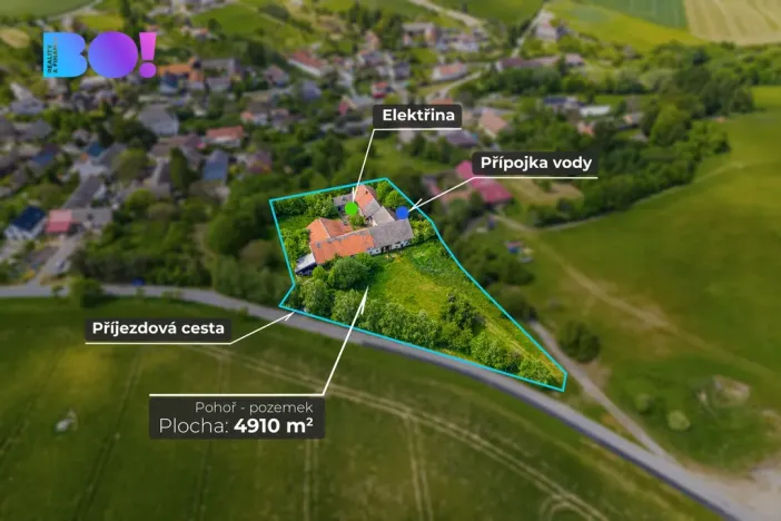 Prodej pozemku pro bydlení, Odry - Pohoř, 4910 m2