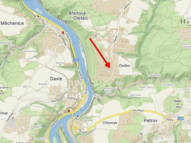 Prodej pozemku pro bydlení, Březová-Oleško, Průběžná II., 1700 m2