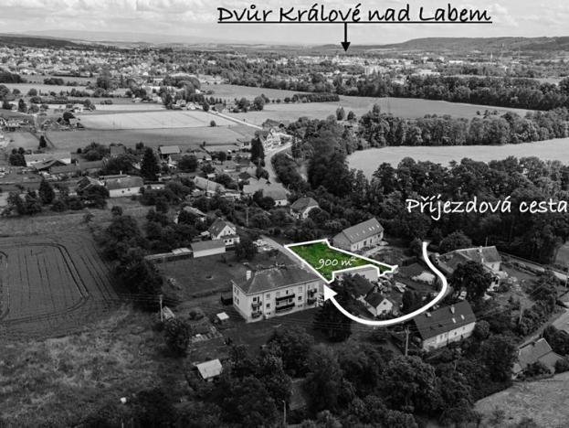 Prodej pozemku pro bydlení, Dvůr Králové nad Labem, 900 m2