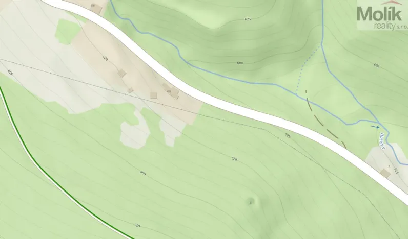 Prodej pozemku pro bydlení, Perštejn - Vykmanov, 281 m2