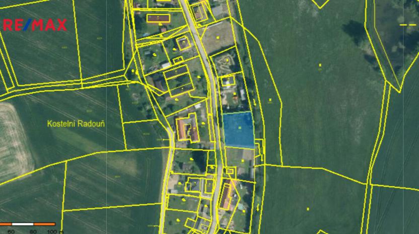Prodej pozemku pro bydlení, Kostelní Radouň, 993 m2