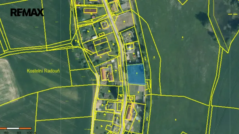 Prodej pozemku pro bydlení, Kostelní Radouň, 993 m2