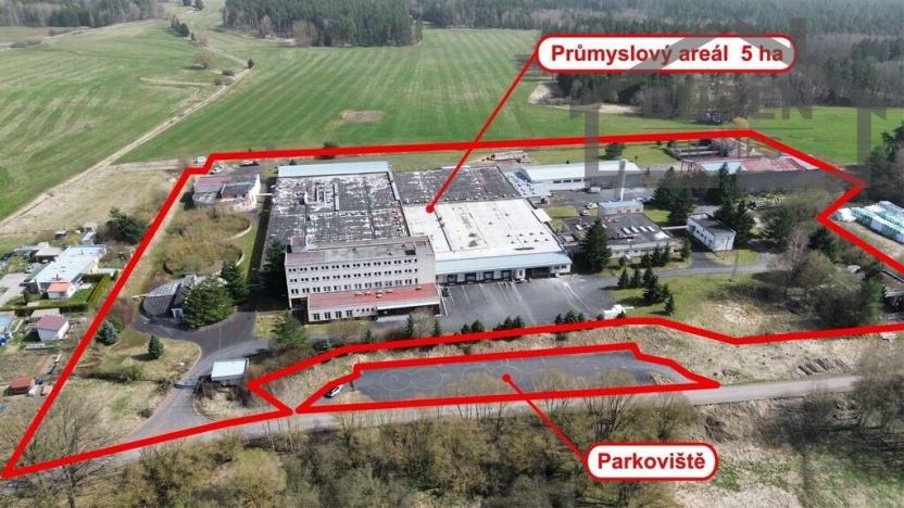 Prodej výrobních prostor, Lom u Tachova, okres plzeňský kraj, 11180 m2