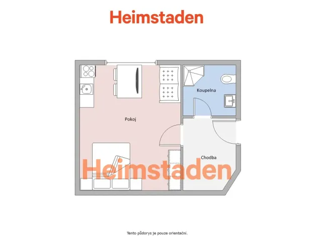 Pronájem bytu 1+kk, Paskov, Bělská, 18 m2