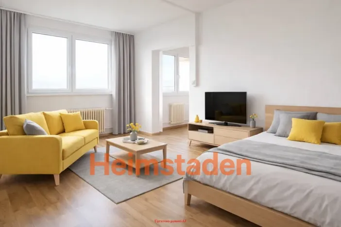 Pronájem bytu 1+kk, Karviná - Hranice, Slovenská, 35 m2