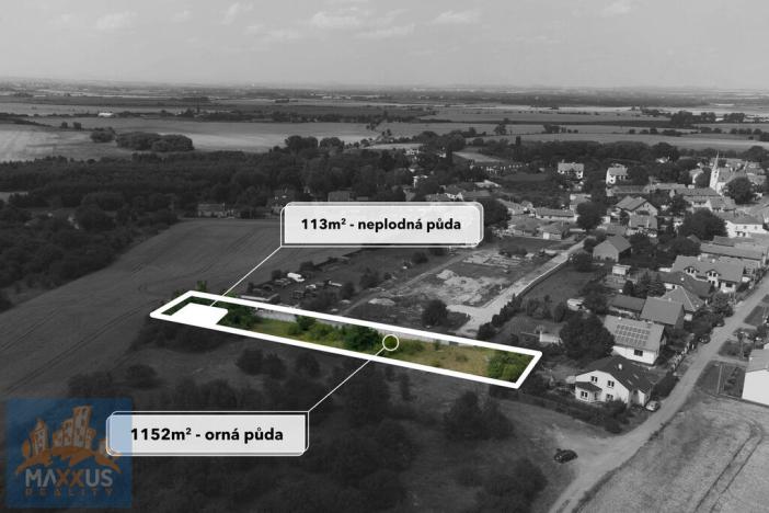 Prodej pozemku, Veliká Ves, V Kateřinkách, 1265 m2