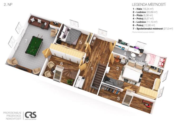 Prodej rodinného domu, Horní Řasnice, 200 m2