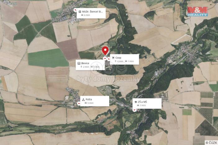 Prodej pozemku pro bydlení, Blevice, 1000 m2