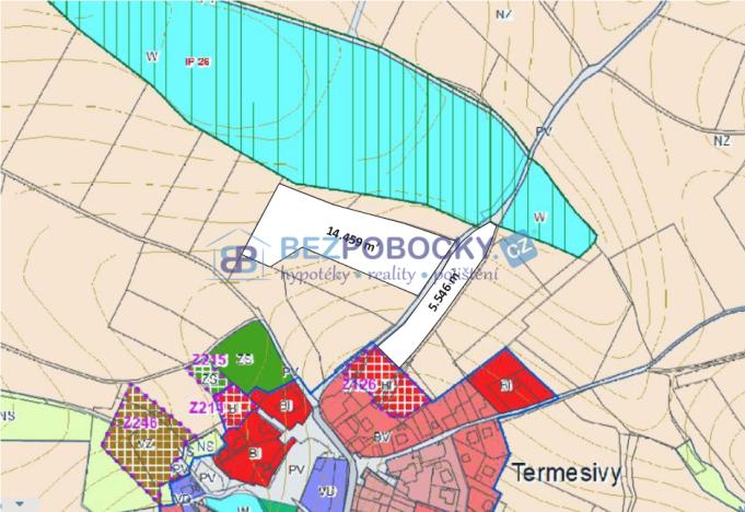 Prodej komerčního pozemku, Havlíčkův Brod - Termesivy, 20005 m2